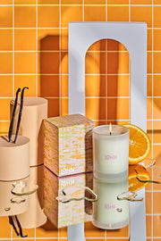 Citrusy/Gourmand Luxury Candle - LATO LOHN candle - vegan, cruelty-free, paraben-free, phthalate-free.