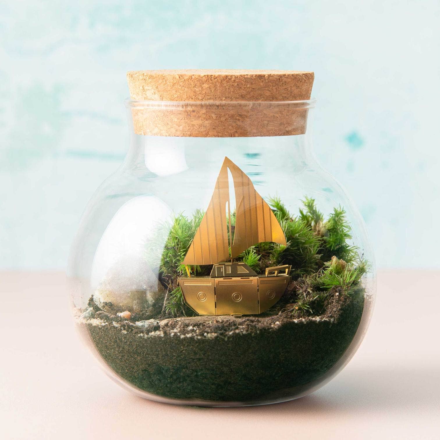 Mini model boat, 3D DIY kit
