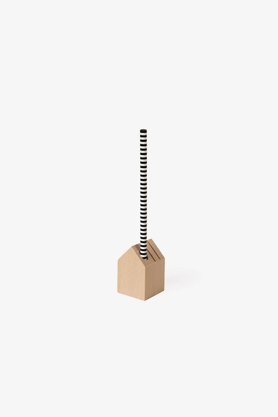 Wooden card and pencil holders