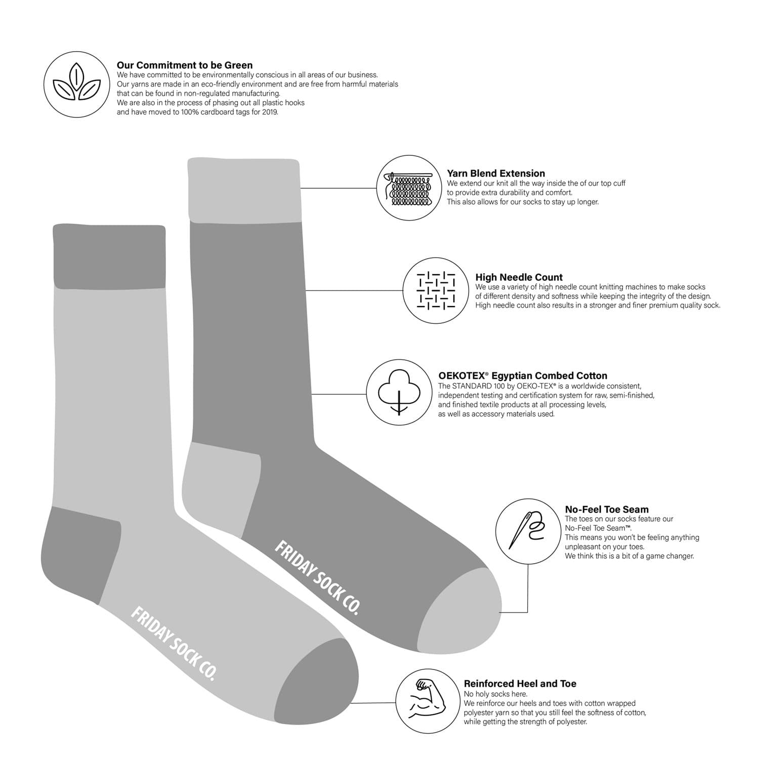 Cat Socks | Men's Size | Cat & Fish | Mismatched | Premium