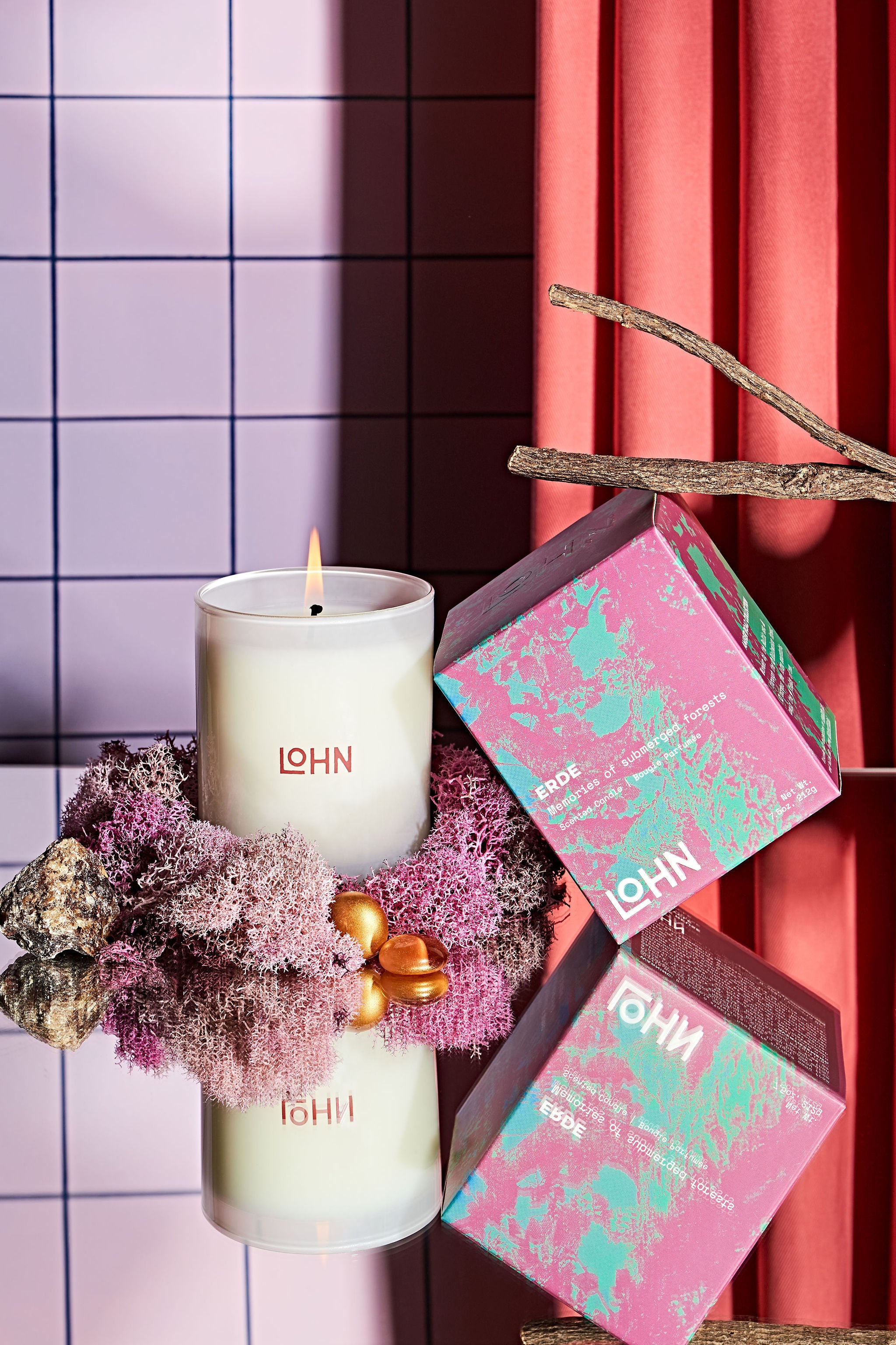 ERDE LOHN candle