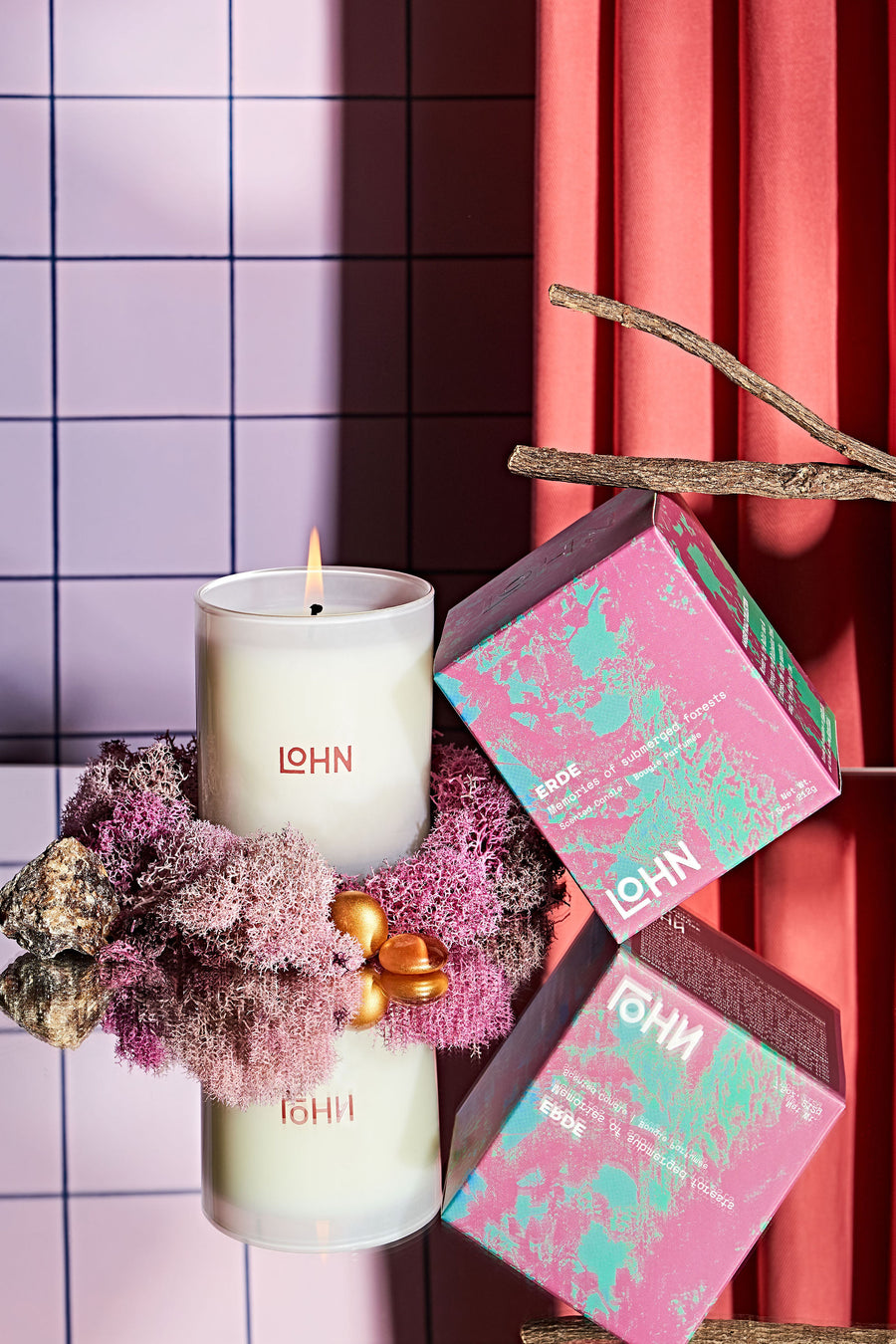 ERDE LOHN candle