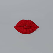 Valentine's Dog Toy - Kissing Lips Dog Toy - Eco-Friendly - Fair-Trade Handmade