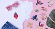 Coeur Ex Voto iron-on patch