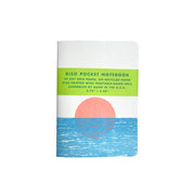 Riso printed pocket notebook
