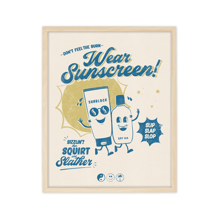 Wear Sunscreen
