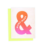 And Many More birthday card