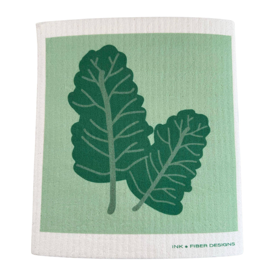 Kale Swedish Dishcloth
