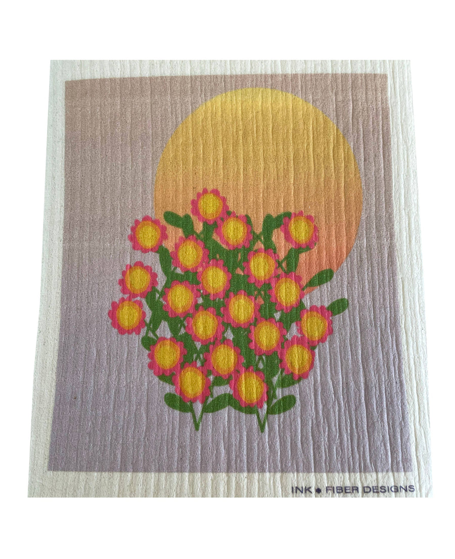 Flowers in the Sunset
